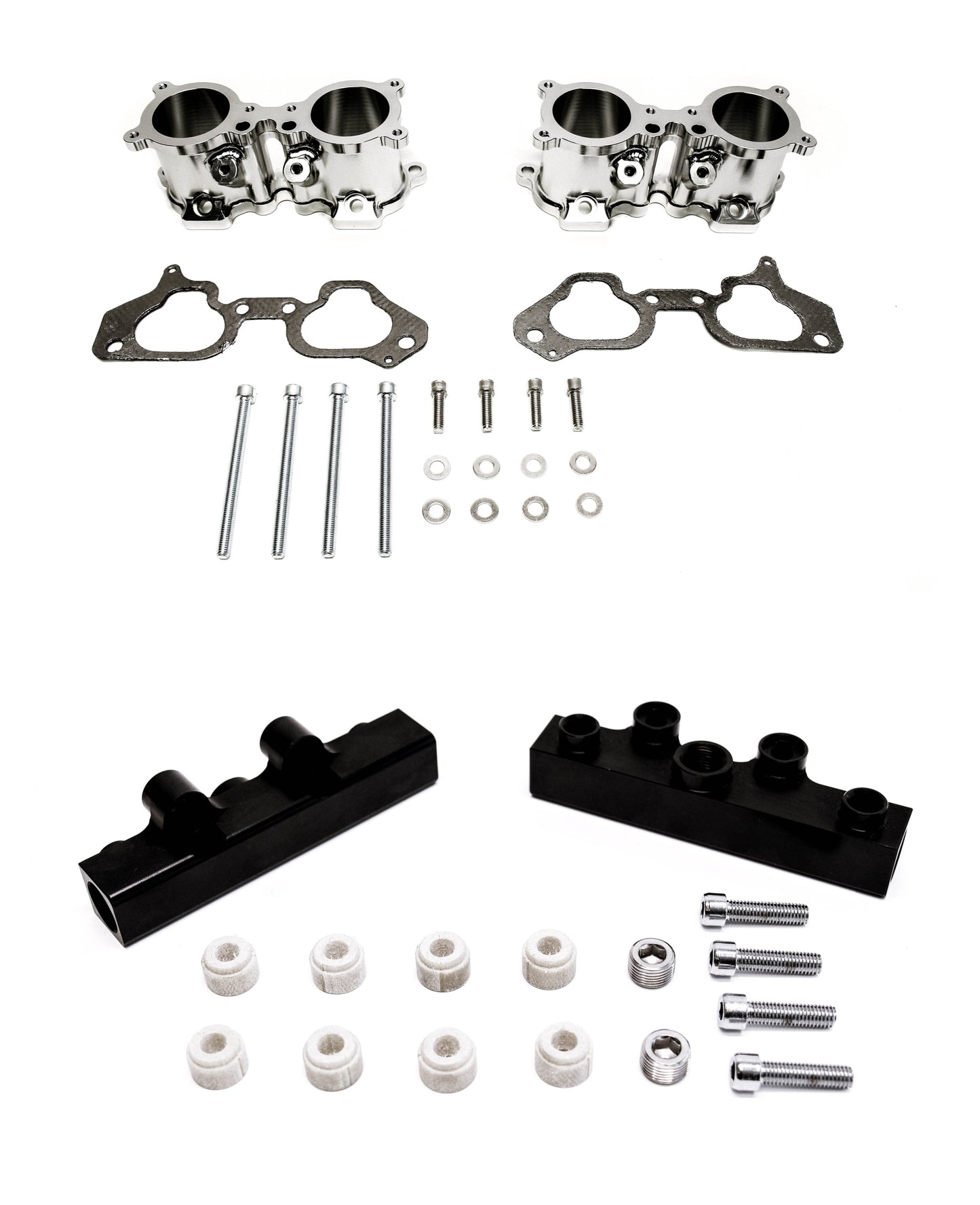 Precision Works Top Feed TGV Housing & Fuel Rail Kit - Subaru WRX 2008-2014 / STI 2007-2018