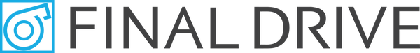 Final Drive Logo with Blue Turbo Icon