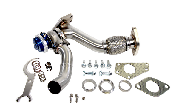 PLM Power Driven EWG Up Pipe with Turbosmart WG40 Gen V Wastegate - Subaru WRX 2002-2014 / STI 2004-2021