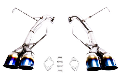 PLM Axle-Back Exhaust Muffler Deletes - Subaru WRX / STi Sedans 2011-2014